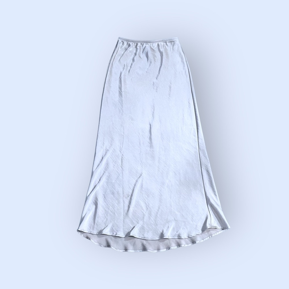 a new day Light blue Maxi Skirt